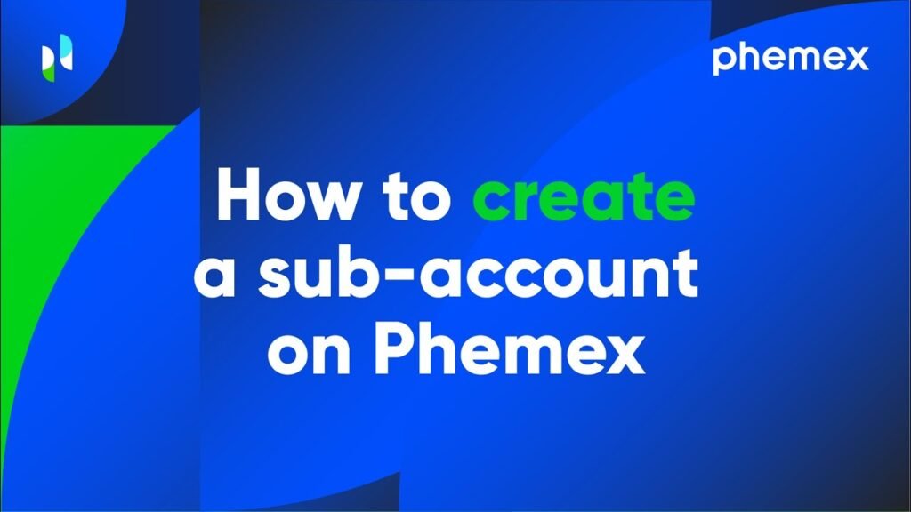 How do I open a Phemex account