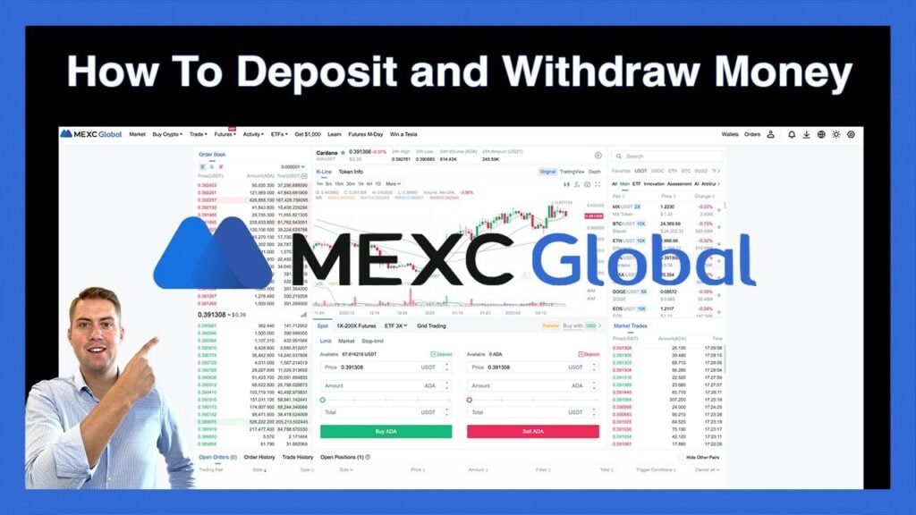 How do I deposit USD into MEXC