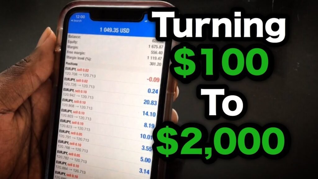 How to make money in forex with 100