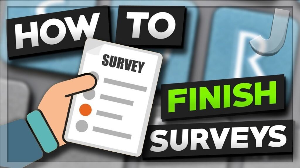 How long does it take to complete an online survey