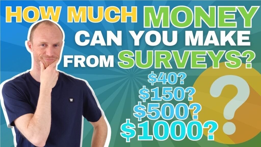 How much money can I make from online surveys