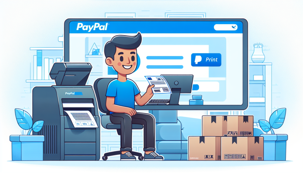 paypal shipping label without invoice